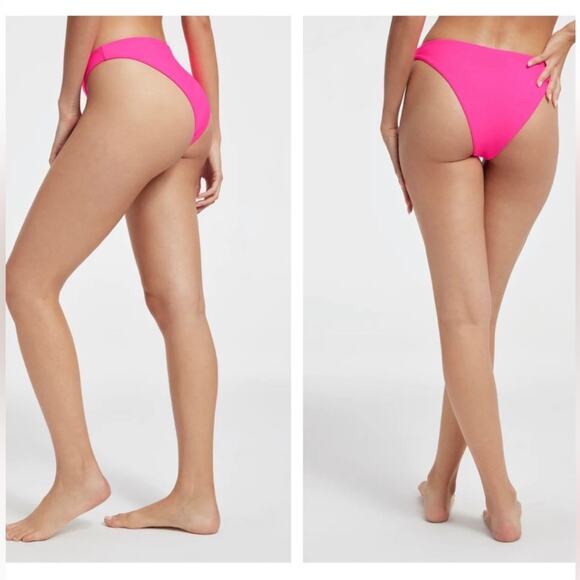 Good American cheeky bikini bottoms pink - 3 (Large) - Picture 1 of 9